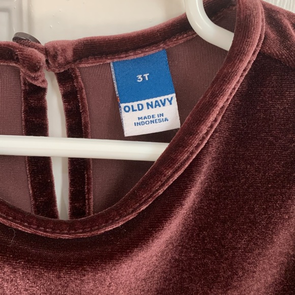 Velvet Toddler Dress - Picture 5 of 6